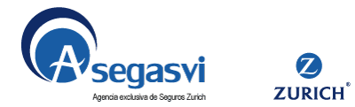 Logotipo de Asegasvi, Agencia exclusiva de seguros Zurich en Vitoria-Gasteiz